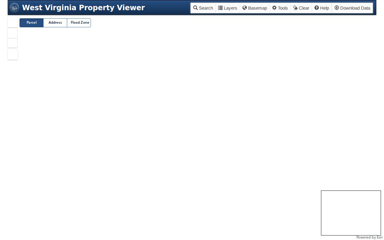 Hancock County parcel maps in the West Virginia Property Viewer